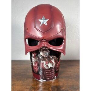 Marvel Studios Thunderbolts‎ Red Guardian Popcorn Bucket 130oz Helmet Tin MCU